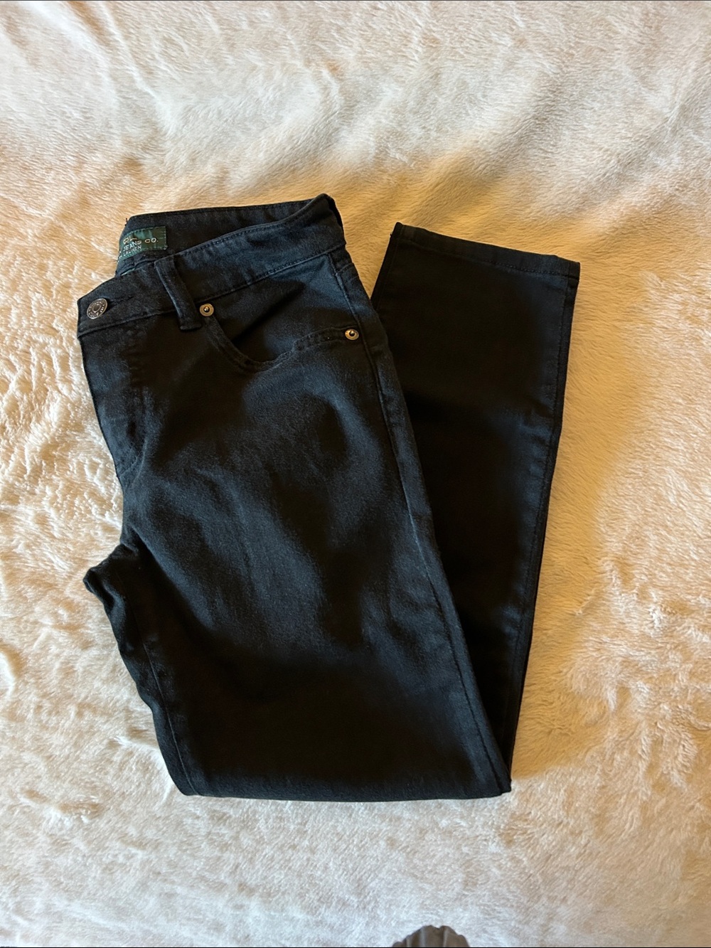 Ralph Lauren Black Jeans with Branded Label